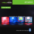 Cubic Rainbow hindi movies mp3 songs mini cube music box speaker Bluetooth with led light